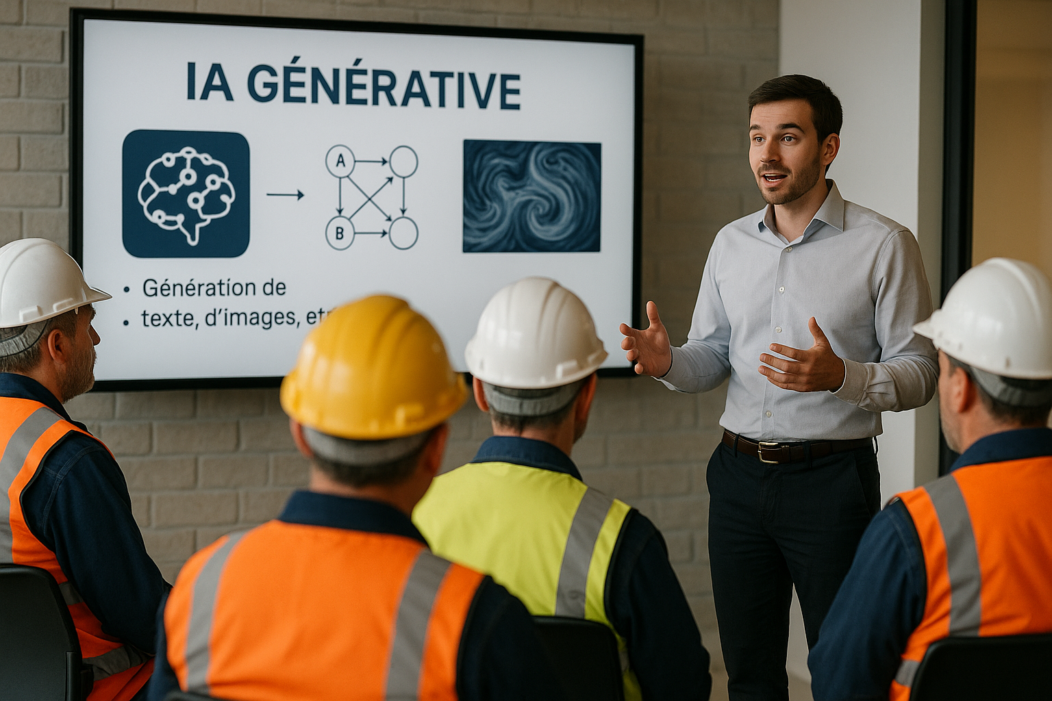Formations et coaching IA pour le BTP